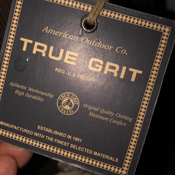 True Grit NWT Brown Embroidered Corduroy Jacket - Picture 9 of 10